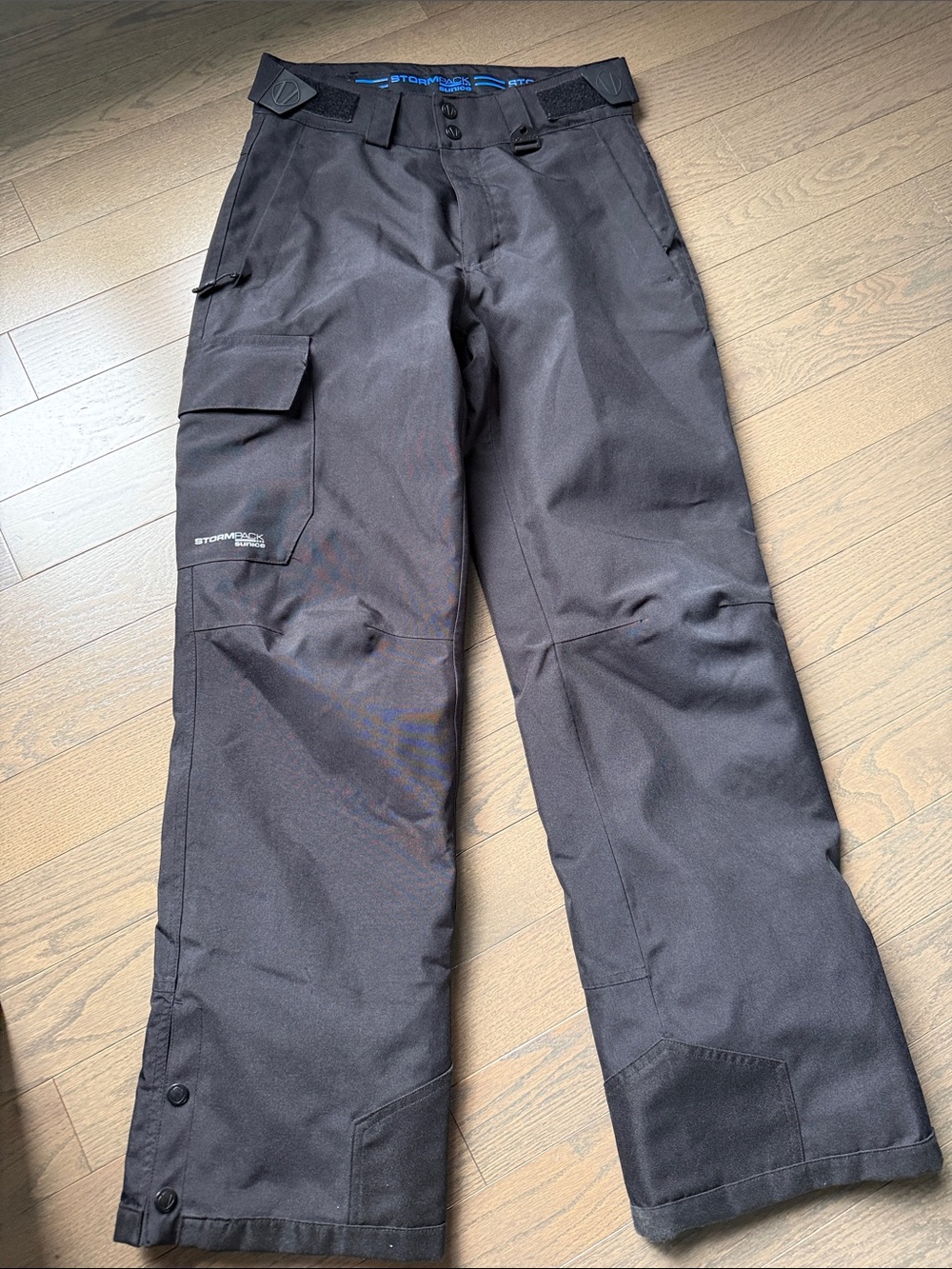 Storm Men's Black Cargo Snow Pants
